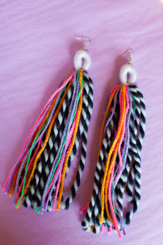 Sweet Tart Lavender Multi-Tassels