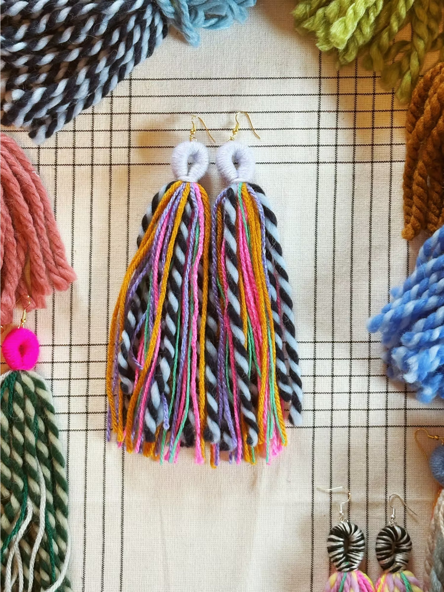 Sweet Tart Lavender Multi-Tassels
