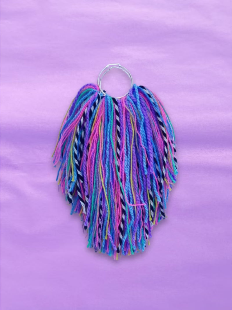 Enchanted Florist Fringe Hoops