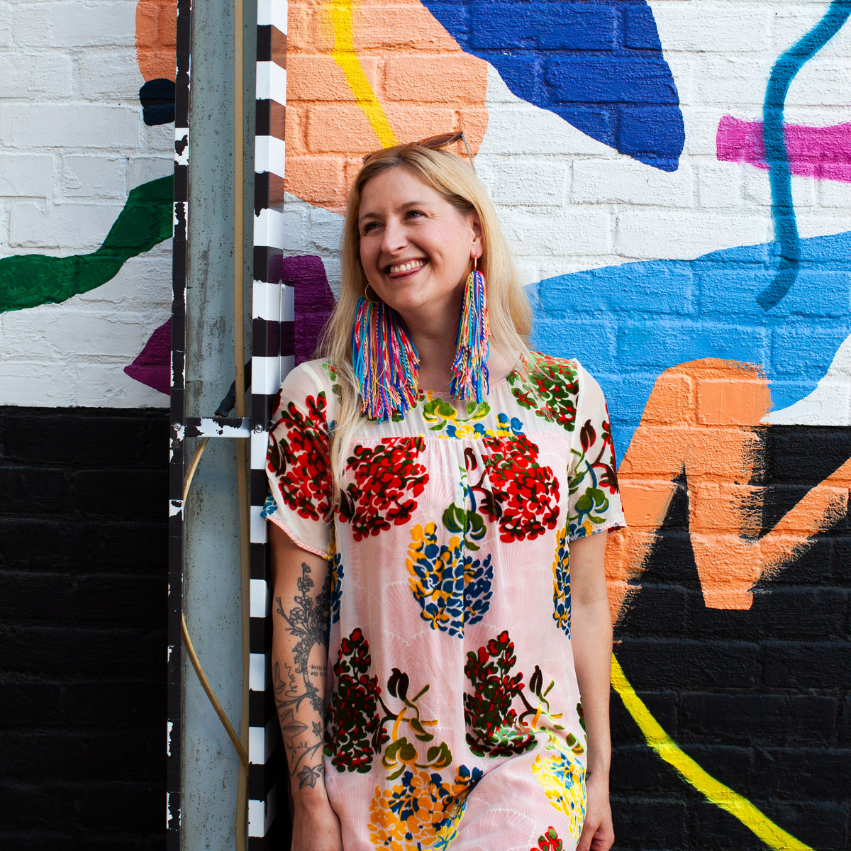 Playground Bestie Fringe Hoops