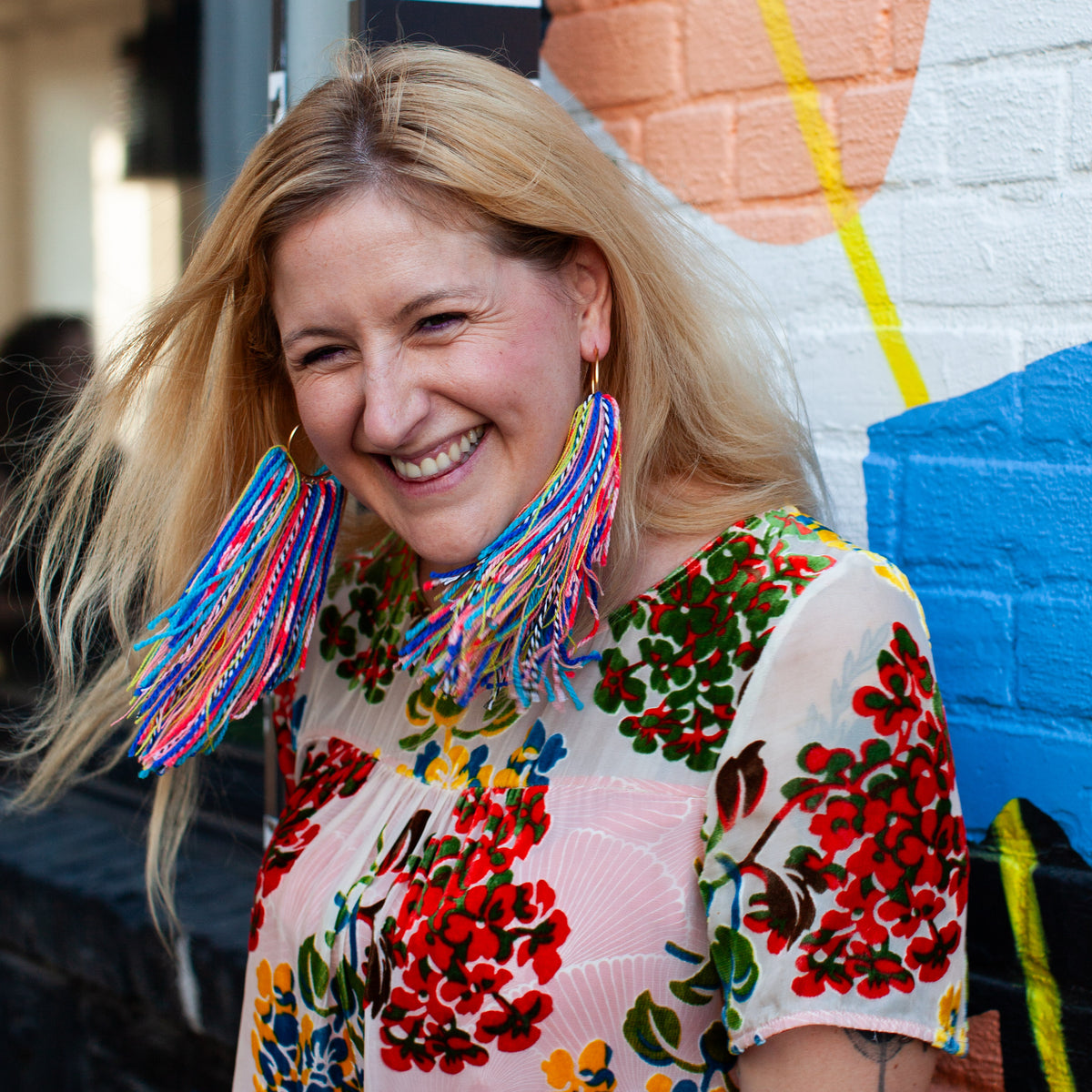 Playground Bestie Fringe Hoops