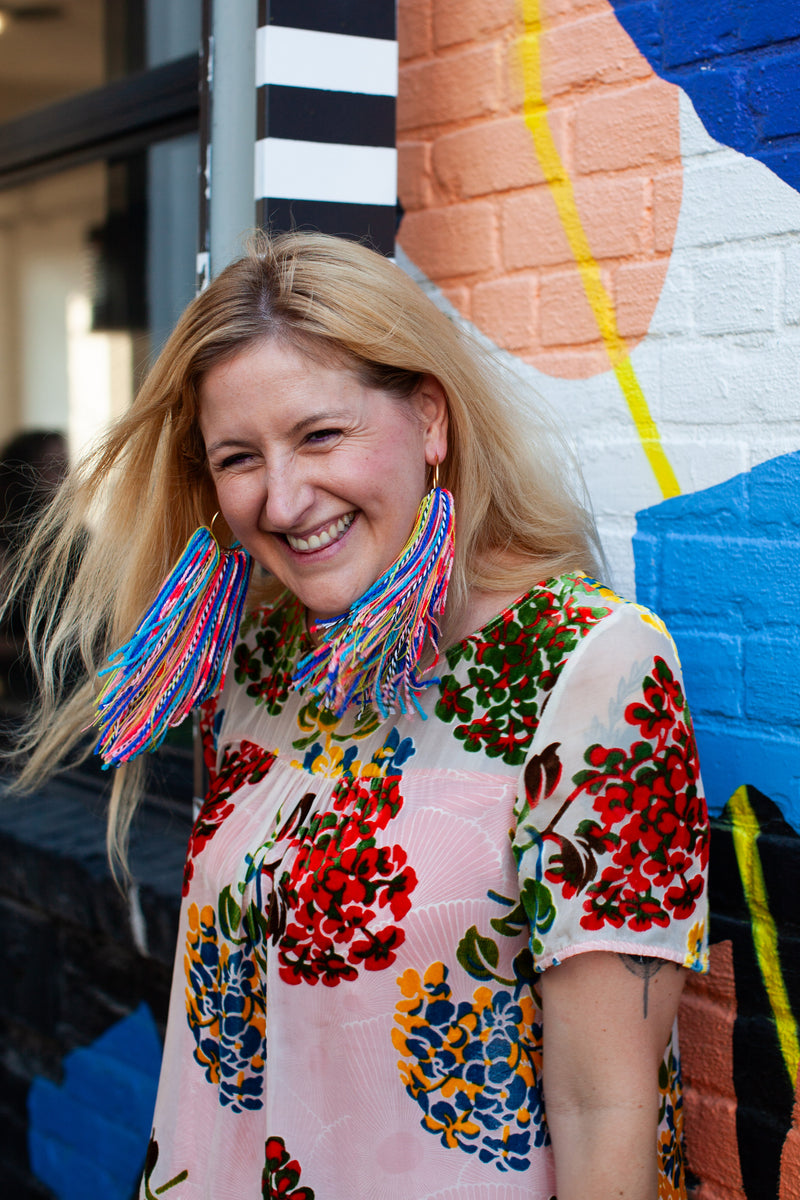 Playground Bestie Fringe Hoops