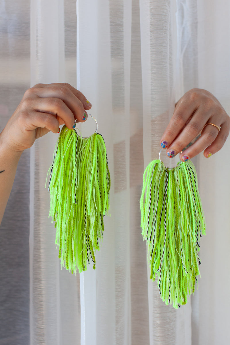 Custom Fringe Hoops