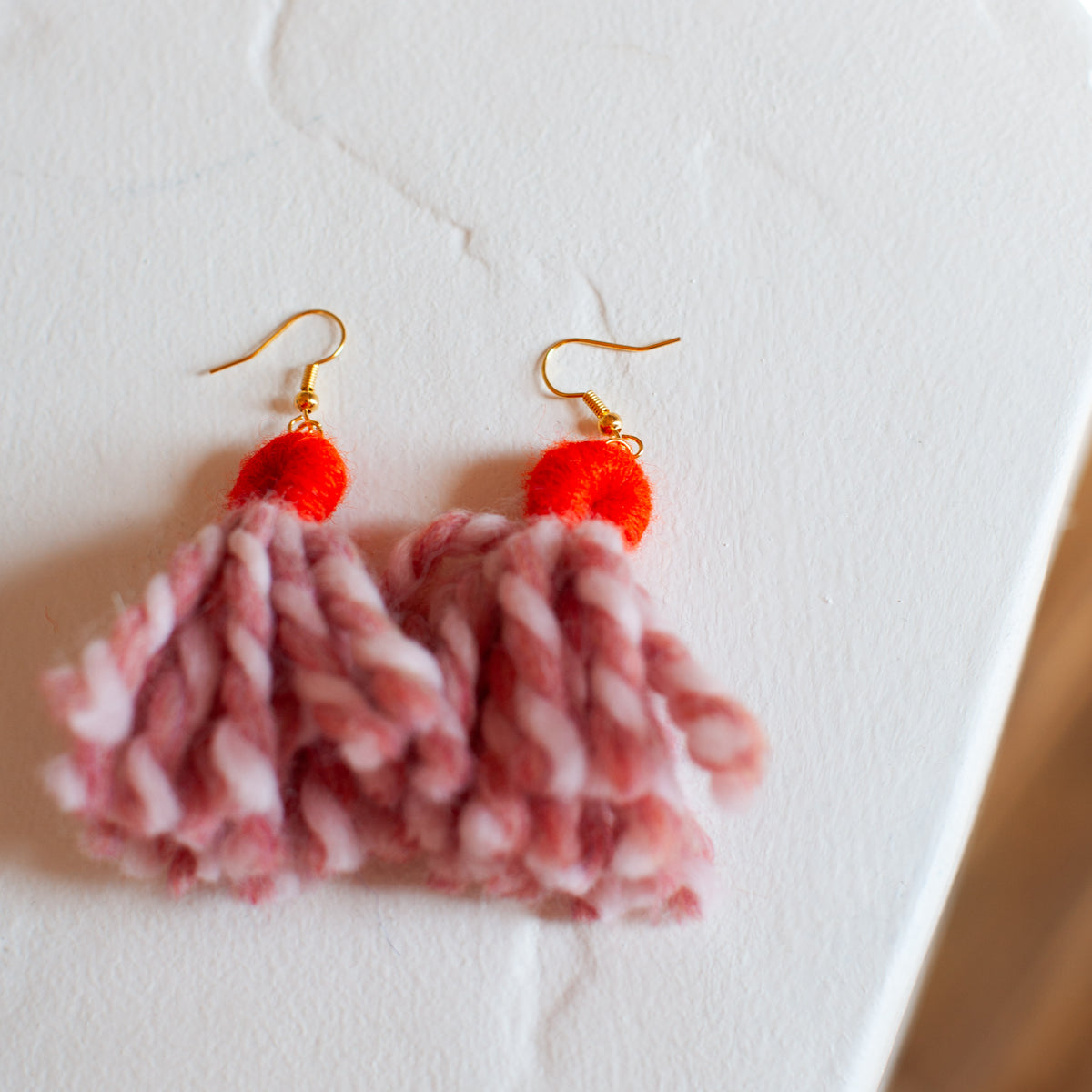 Rocksalt Rose Twist Teeny Tassels