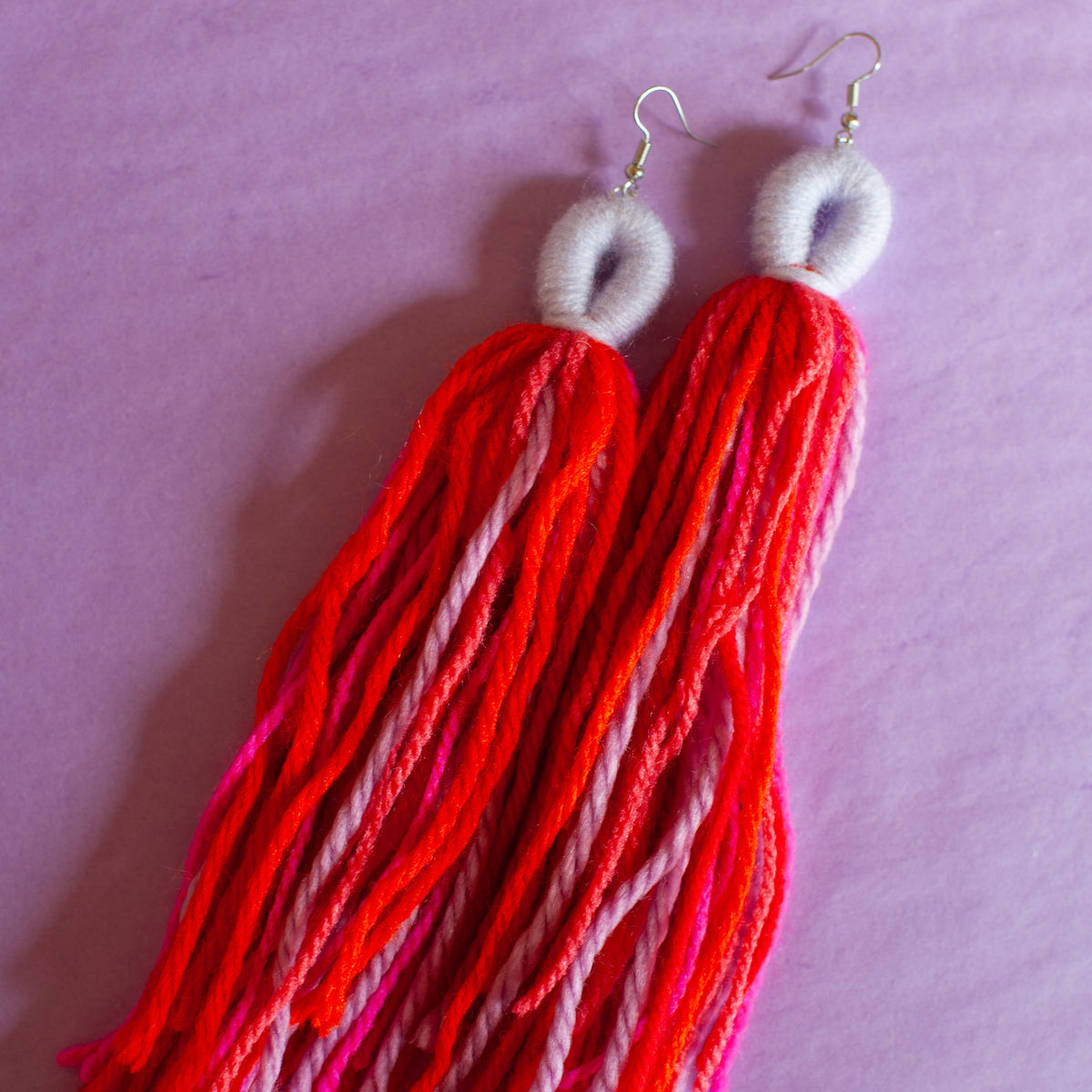 Pink Punch Multi-Color Tassels