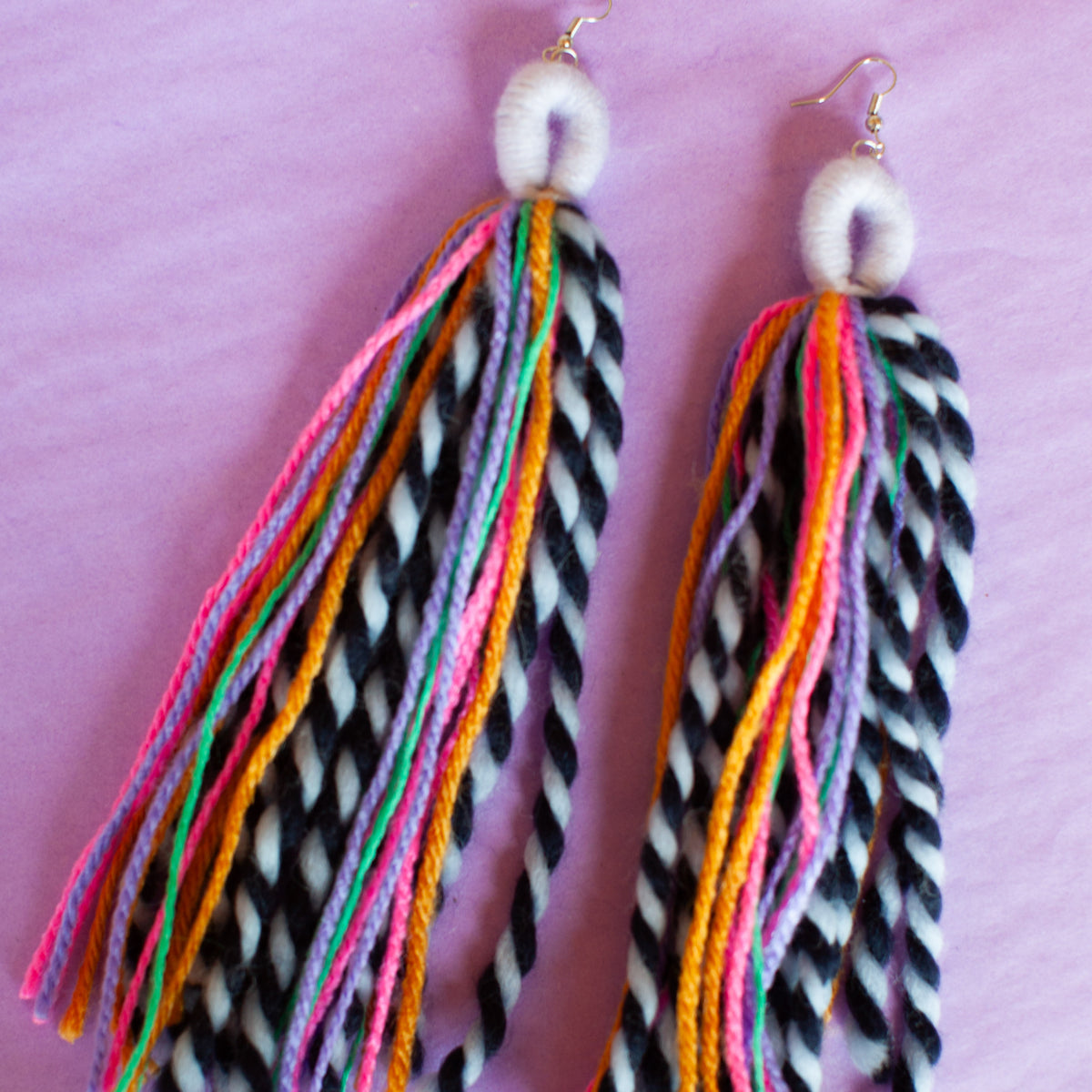Sweet Tart Lavender Multi-Tassels