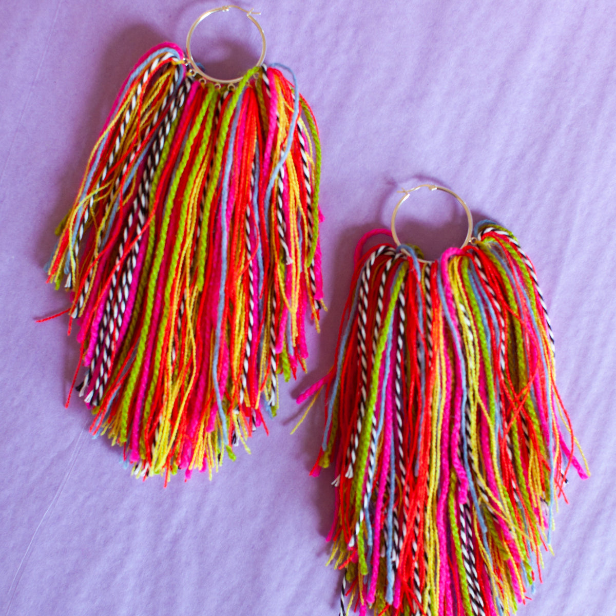 Custom Fringe Hoops