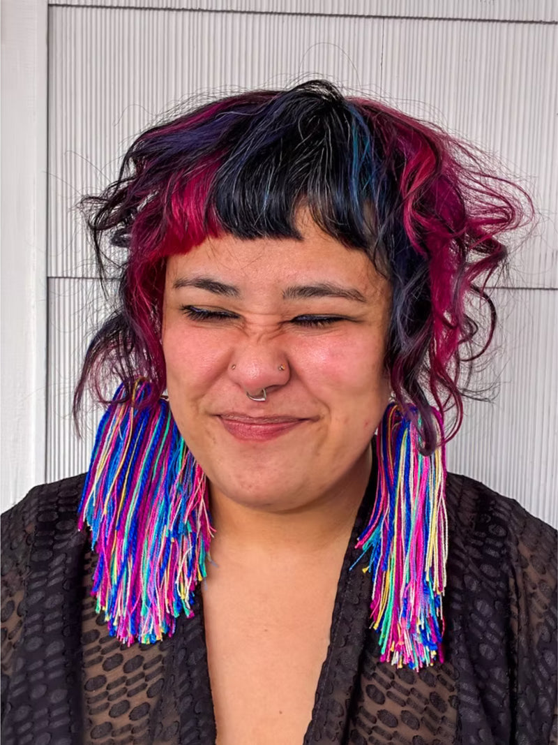 Custom Fringe Hoops