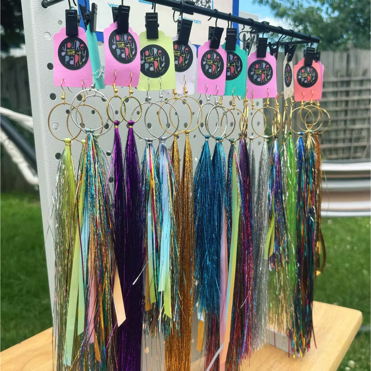 Custom Tinsel Tassels
