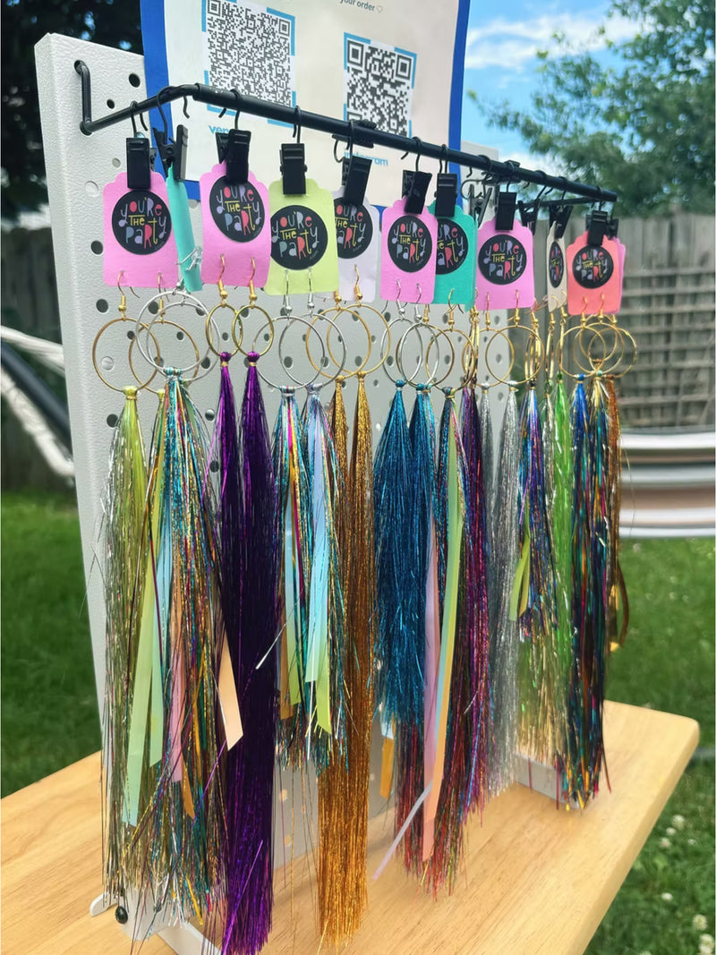 Custom Tinsel Tassels