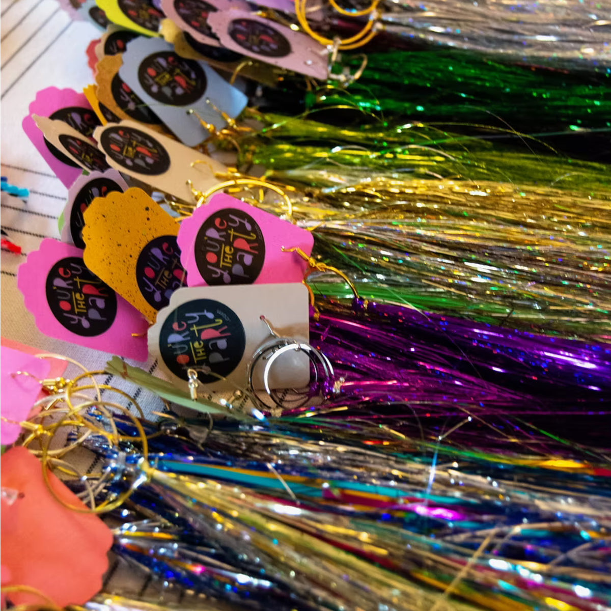 Custom Tinsel Tassels
