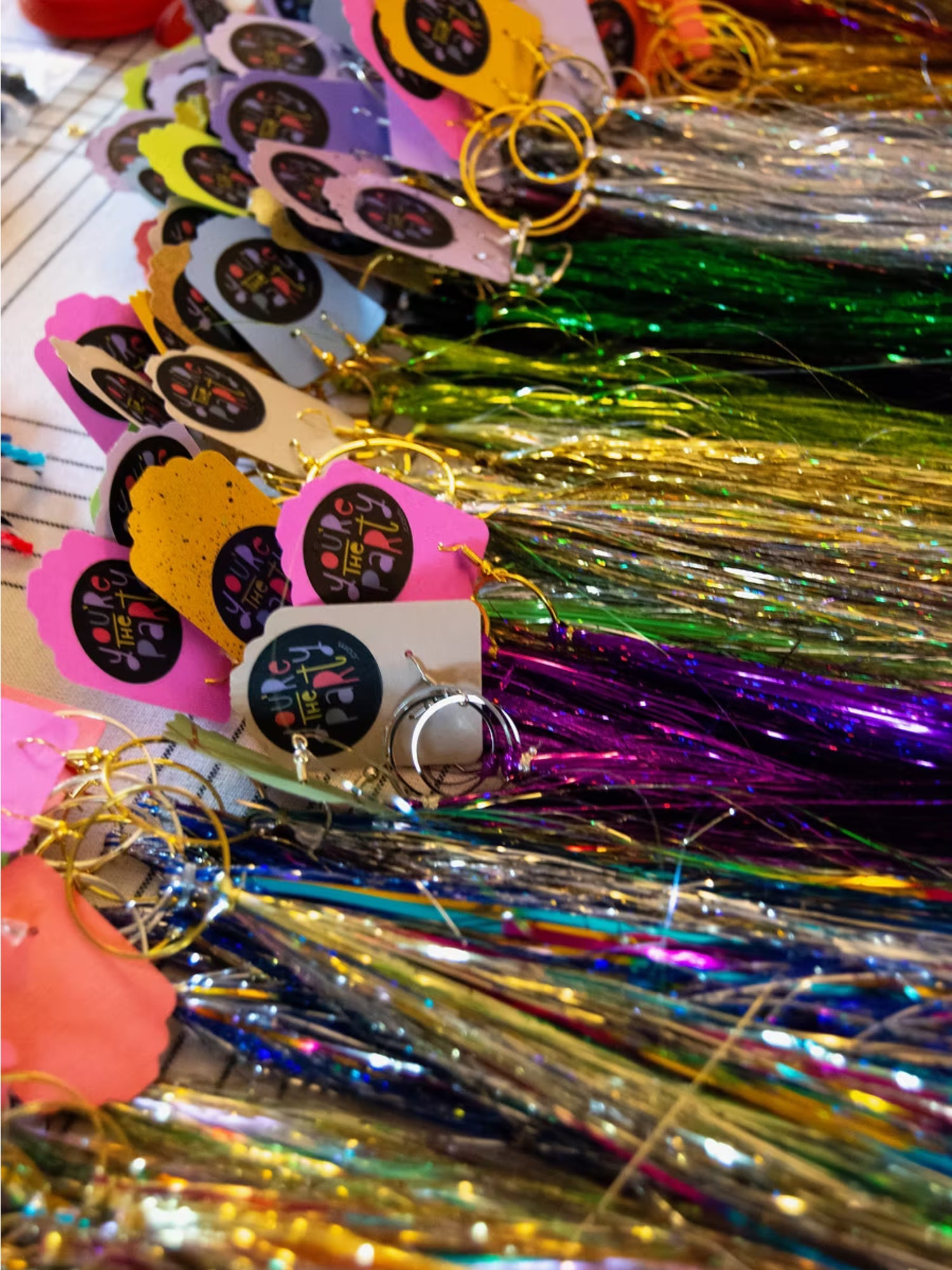 Custom Tinsel Tassels